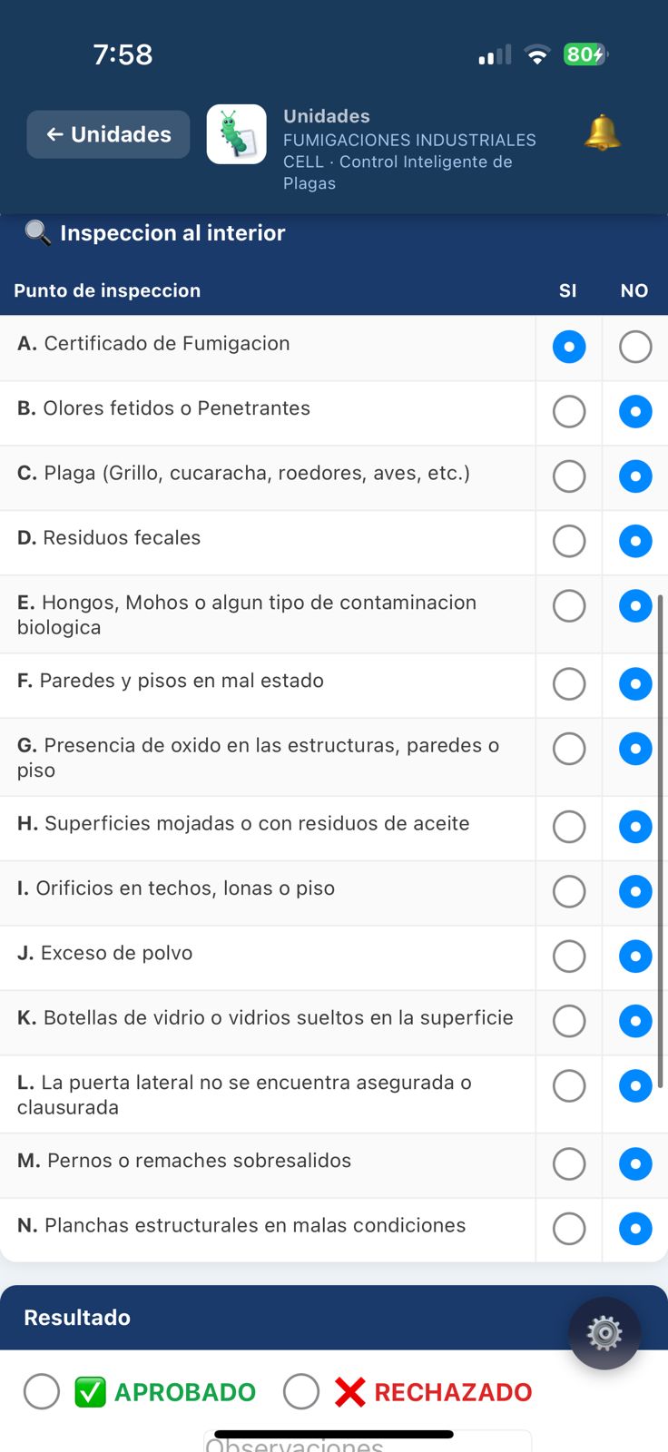 Check List app