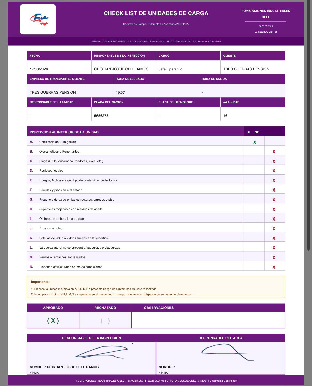 Check List PDF