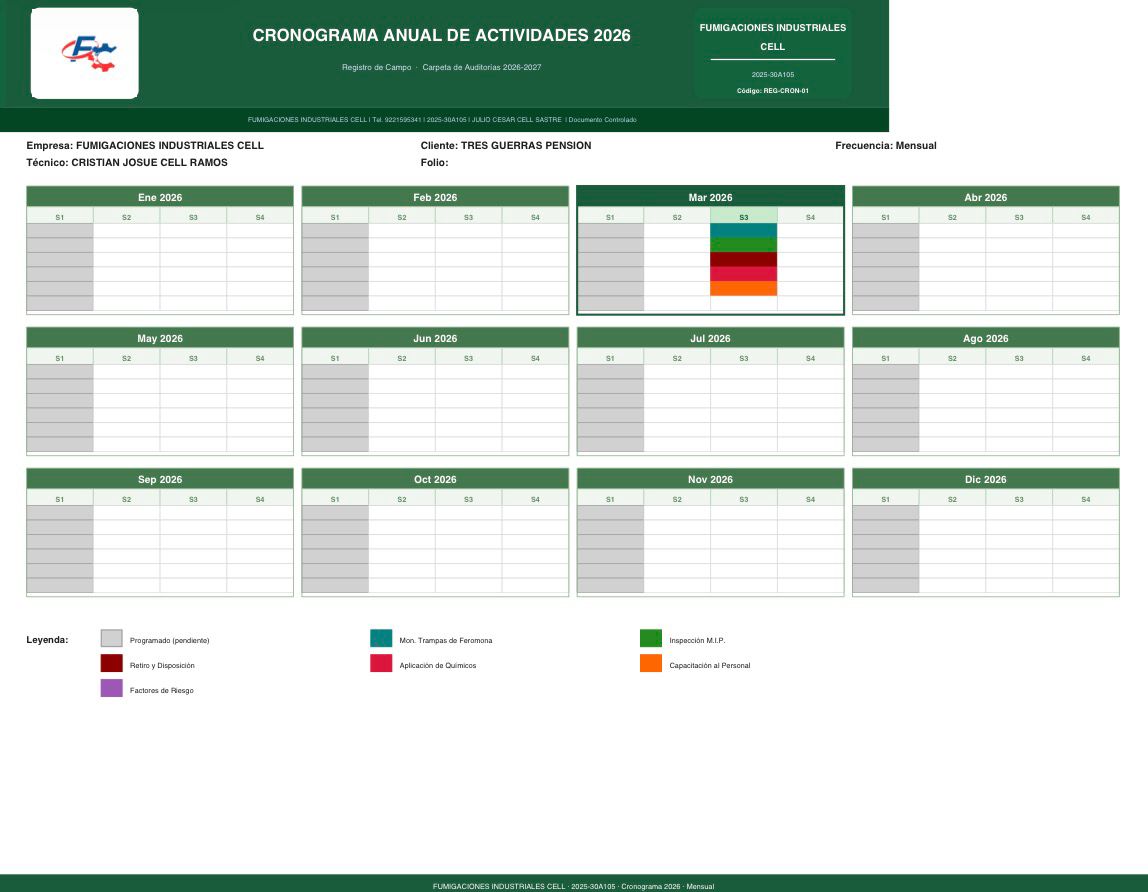 Cronograma app