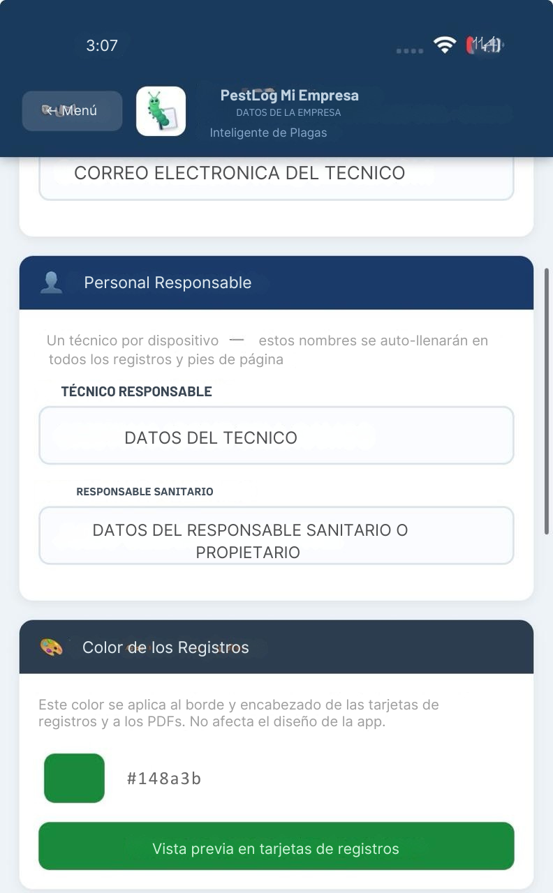 Colores empresa